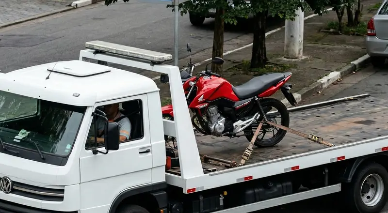 Reboque de moto em São José dos Campos – guincho especializado para motocicletas